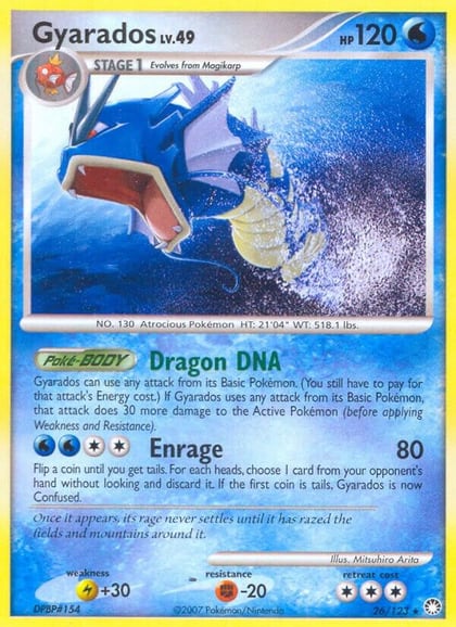 Gyarados, Mysterious Treasures 26/123