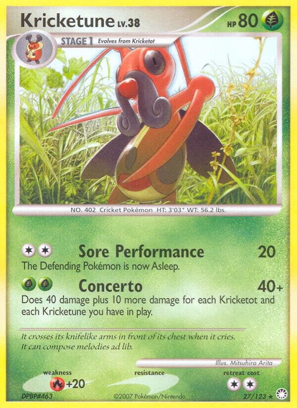 Kricketune, Mysterious Treasures 27/123