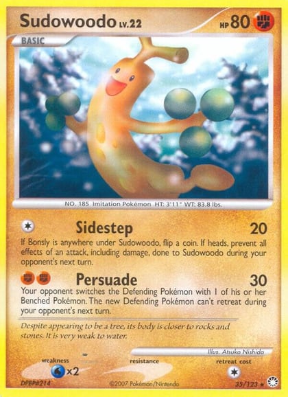 Sudowoodo, Mysterious Treasures 35/123