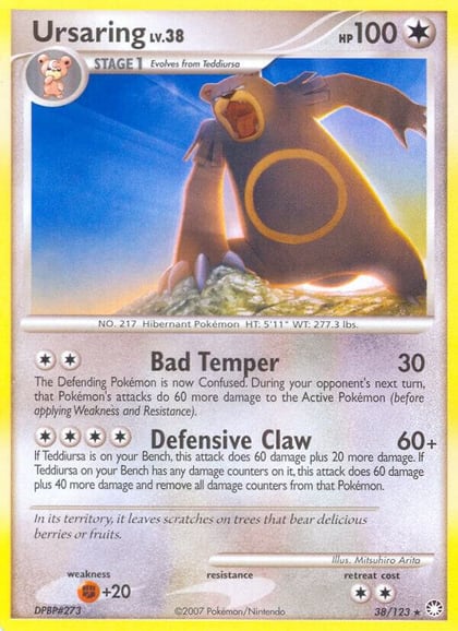 Ursaring, Mysterious Treasures 38/123