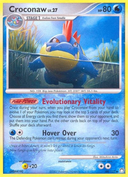 Croconaw, Mysterious Treasures 44/123