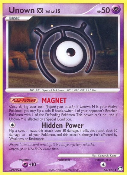 Unown [M], Mysterious Treasures 66/123