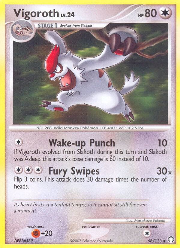 Vigoroth, Mysterious Treasures 68/123