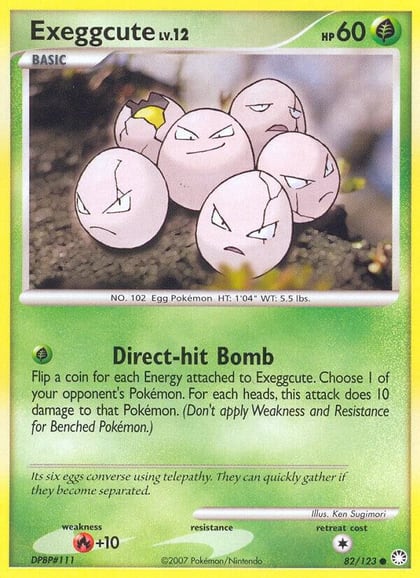 Exeggcute, Mysterious Treasures 82/123