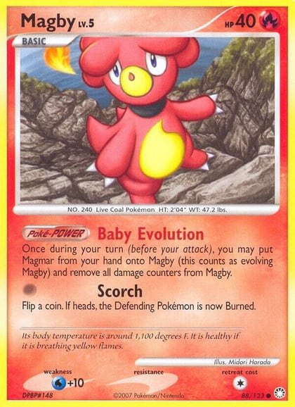 Magby, Mysterious Treasures 88/123