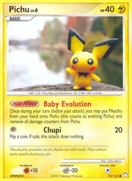 Pichu, Mysterious Treasures 93/123