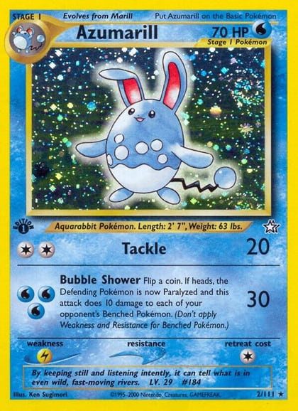 Azumarill, Neo Genesis 002/111