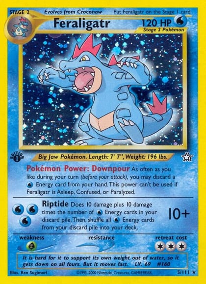 Feraligatr (5), Neo Genesis 005/111