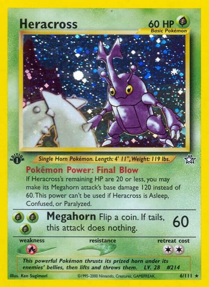 Heracross, Neo Genesis 006/111