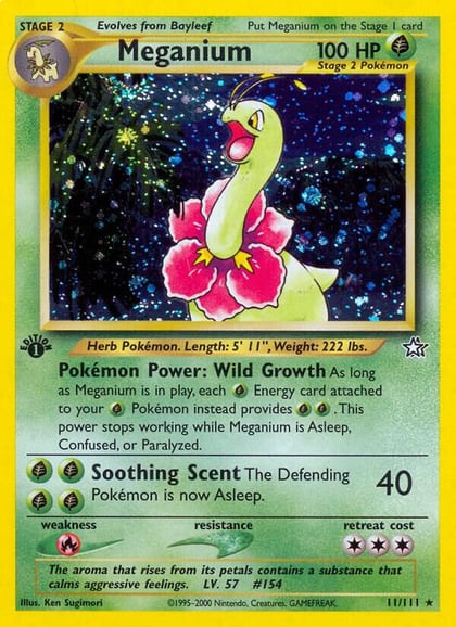 Meganium (11), Neo Genesis 011/111