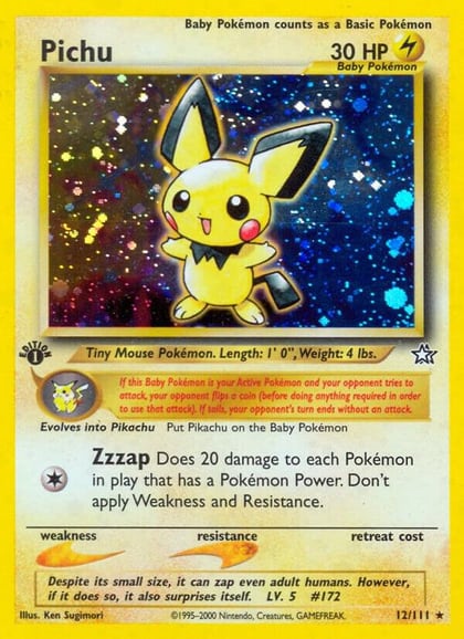 Pichu, Neo Genesis 012/111