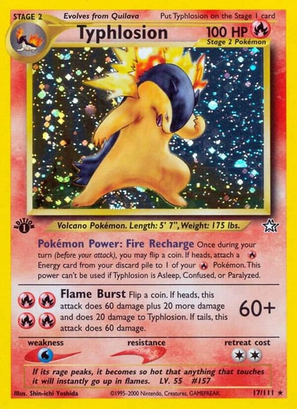 Typhlosion (17), Neo Genesis 017/111