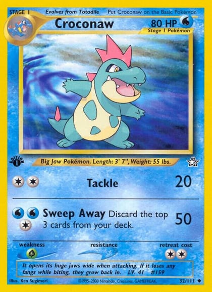 Croconaw (32), Neo Genesis 032/111