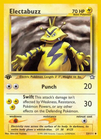 Electabuzz, Neo Genesis 033/111