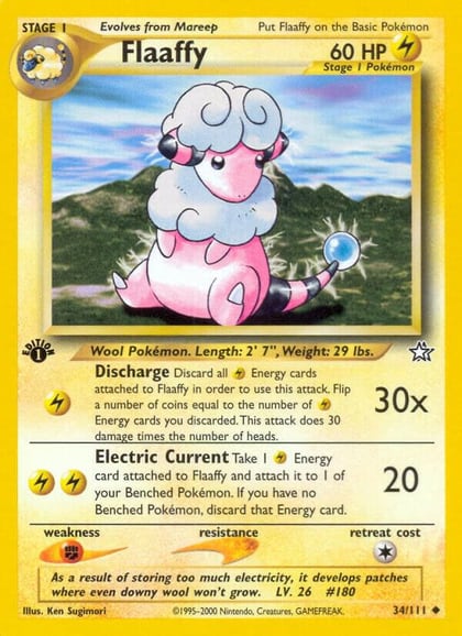 Flaaffy, Neo Genesis 034/111