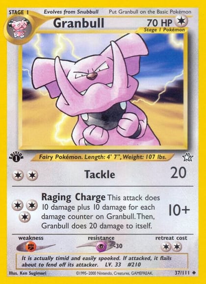 Granbull, Neo Genesis 037/111