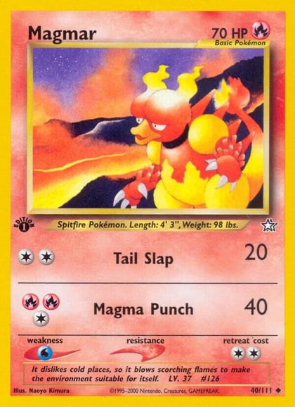 Magmar, Neo Genesis 040/111