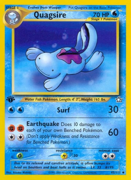 Quagsire, Neo Genesis 045/111