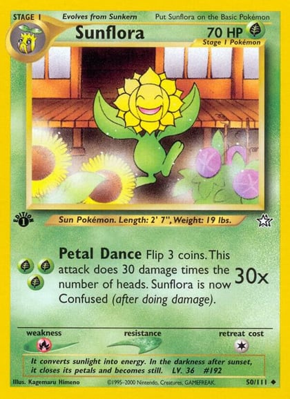 Sunflora, Neo Genesis 050/111