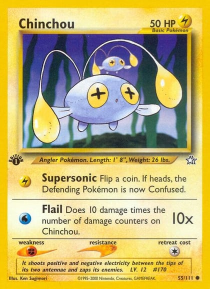 Chinchou, Neo Genesis 055/111