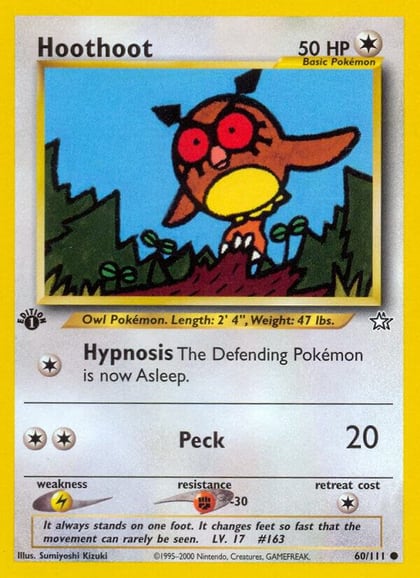 Hoothoot, Neo Genesis 060/111