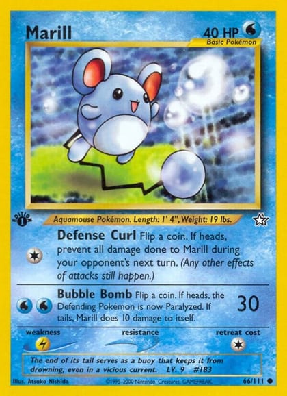 Marill, Neo Genesis 066/111
