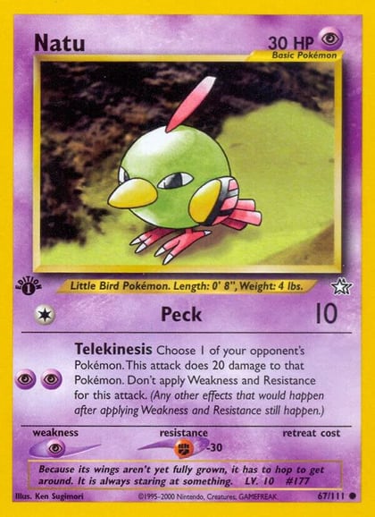 Natu, Neo Genesis 067/111