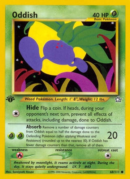 Oddish, Neo Genesis 068/111