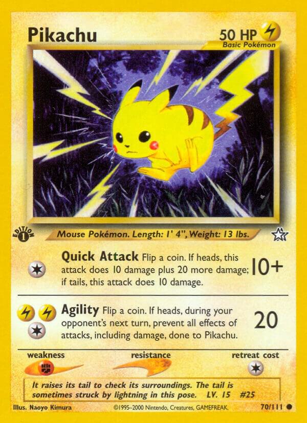 Pikachu, Neo Genesis 070/111