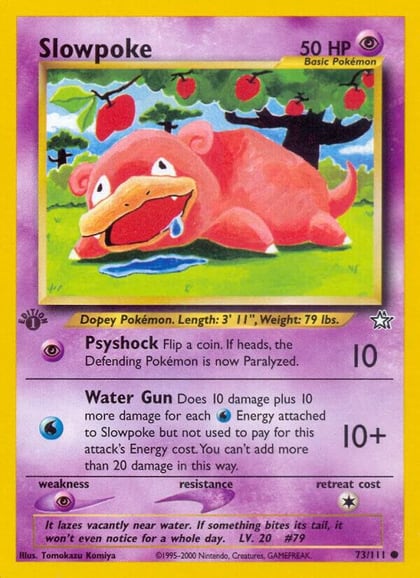 Slowpoke, Neo Genesis 073/111