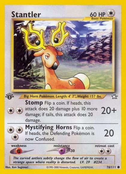 Stantler, Neo Genesis 076/111