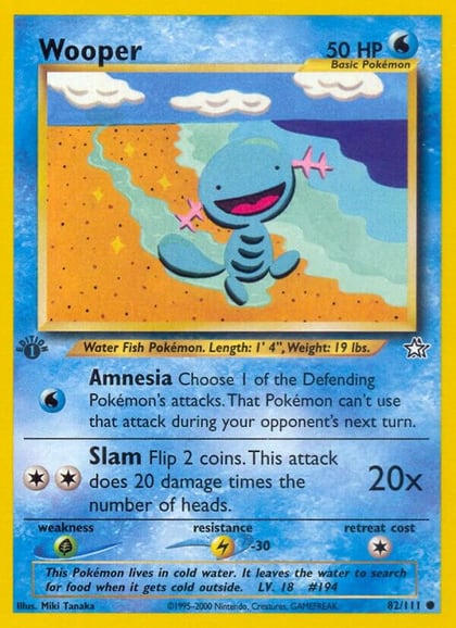 Wooper, Neo Genesis 082/111
