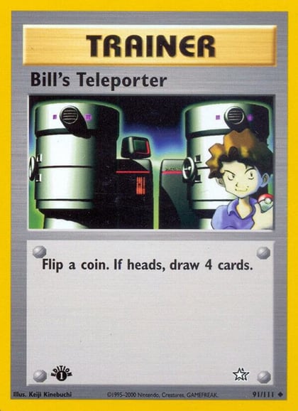 Bill's Teleporter, Neo Genesis 091/111