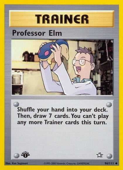 Professor Elm, Neo Genesis 096/111