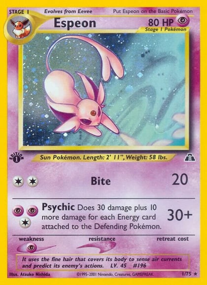 Espeon (1), Neo Discovery 01/75
