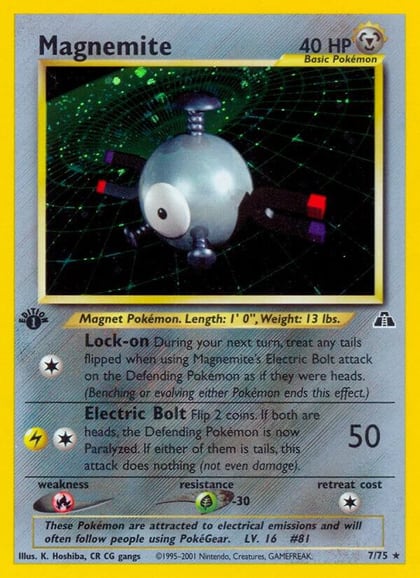 Magnemite (7), Neo Discovery 07/75