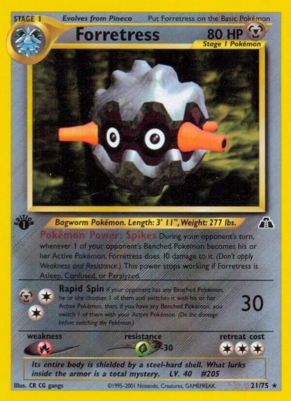 Forretress (21), Neo Discovery 21/75