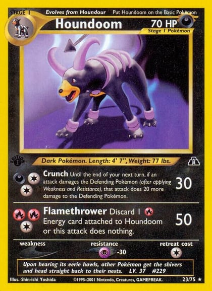 Houndoom (23), Neo Discovery 23/75