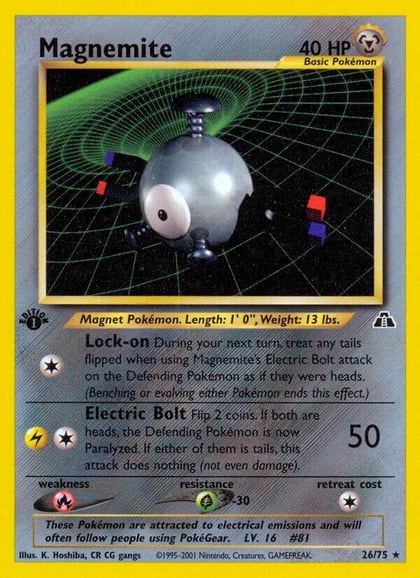 Magnemite (26), Neo Discovery 26