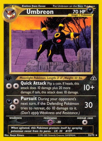 Umbreon (32), Neo Discovery 32/75
