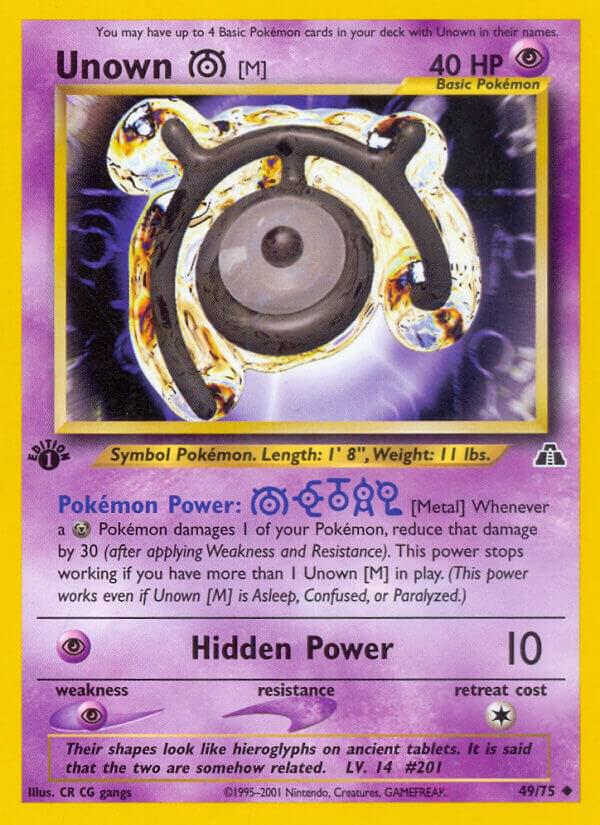 Unown [M], Neo Discovery 49/75
