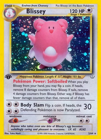 Blissey, Neo Revelation 02/64