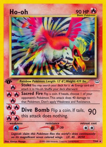 Ho-oh (7), Neo Revelation 07/64