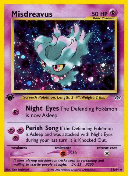 Misdreavus, Neo Revelation 11/64