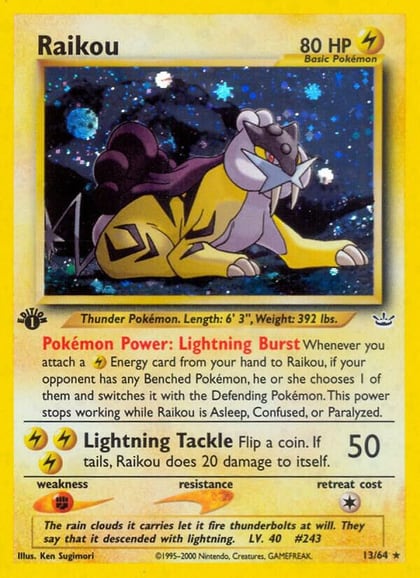 Raikou (13), Neo Revelation 13/64