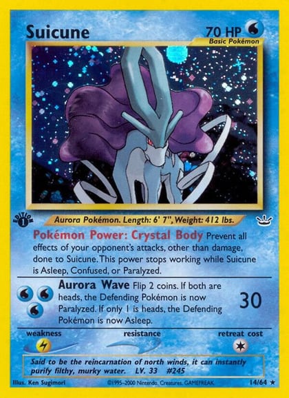 Suicune (14), Neo Revelation 14/64