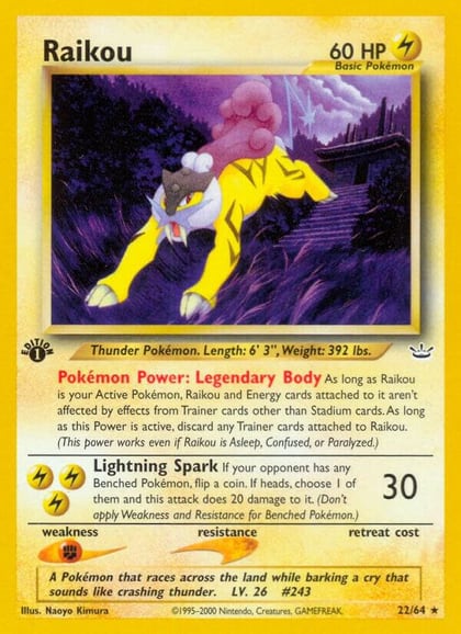 Raikou (22), Neo Revelation 22/64