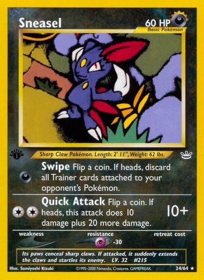 Sneasel, Neo Revelation 24/64