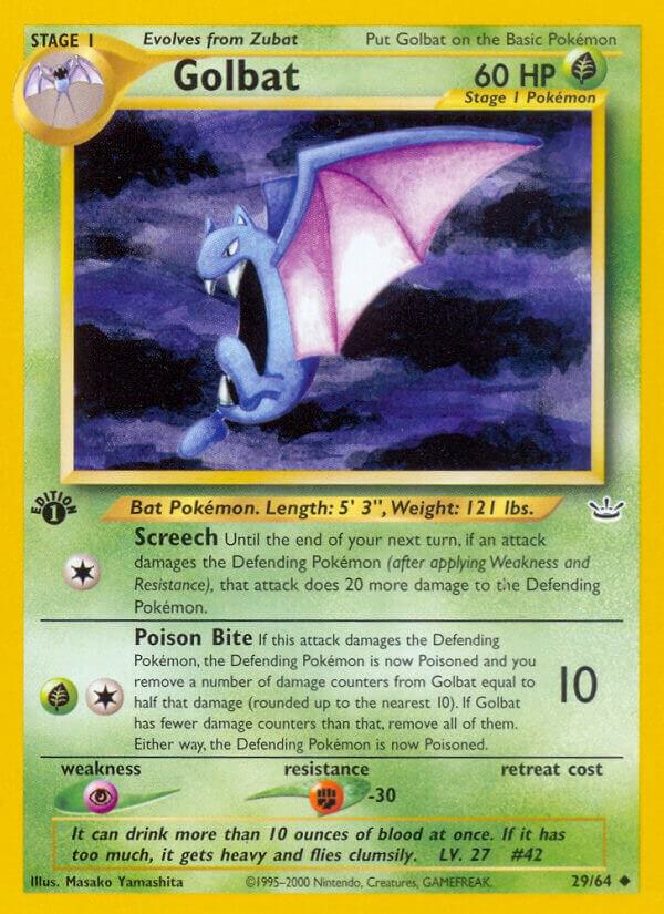 Golbat, Neo Revelation 29/64