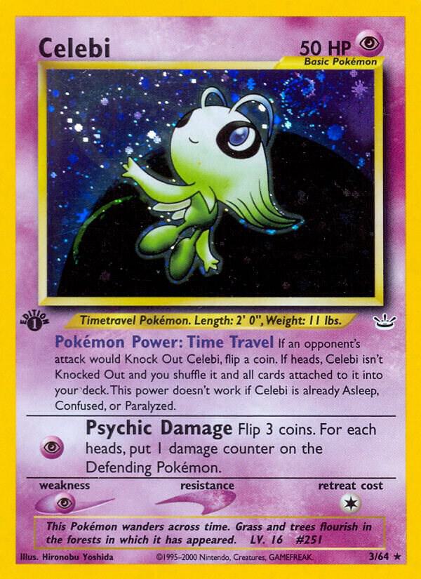 Celebi (3), Neo Revelation 3/64